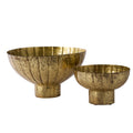 Golden Shine Footed Bowl