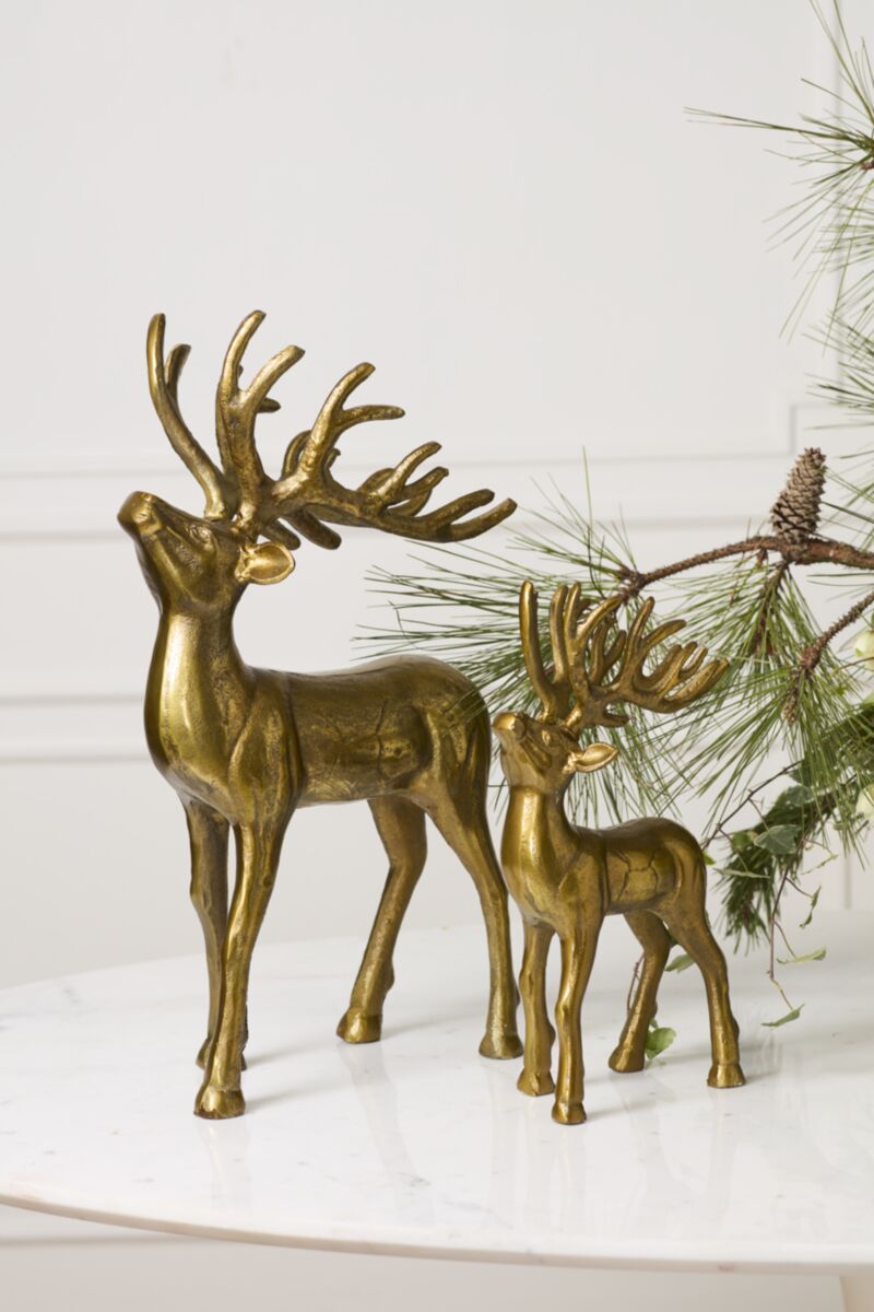 Winter Sleigh Deer